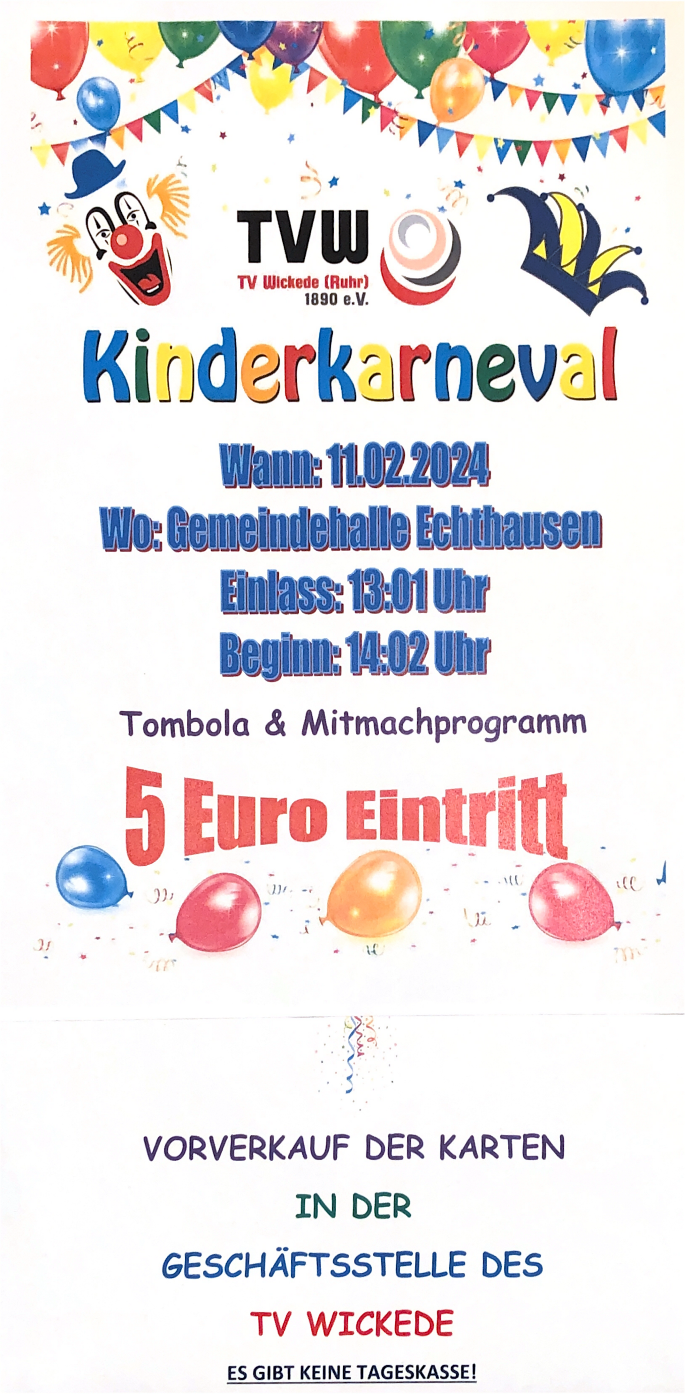 TV Kinderkarneval 2024, 11.02.2024